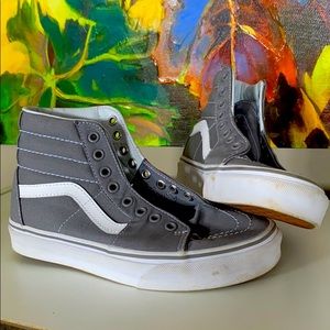 GREY HIGHTOP VANS